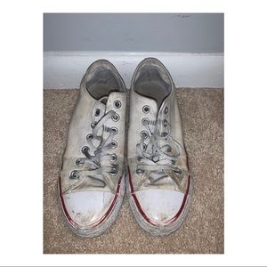 white converse shoes